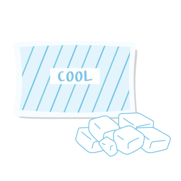 冷やす