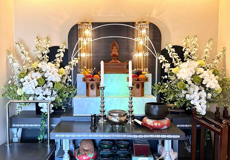 斎場でのお別れ